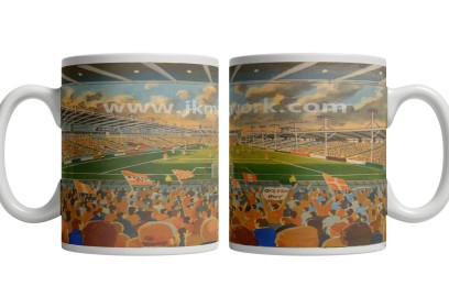 Bloomfield Road Stadium Fine Art Ceramic Mug - Blackpool FC