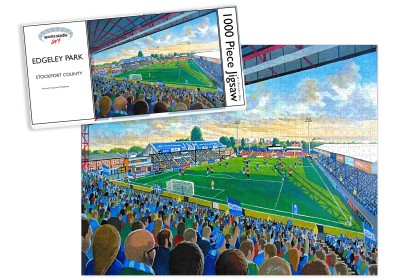 Edgeley Park Stadium Fine Art Jigsaw Puzzle - Stockport County FC